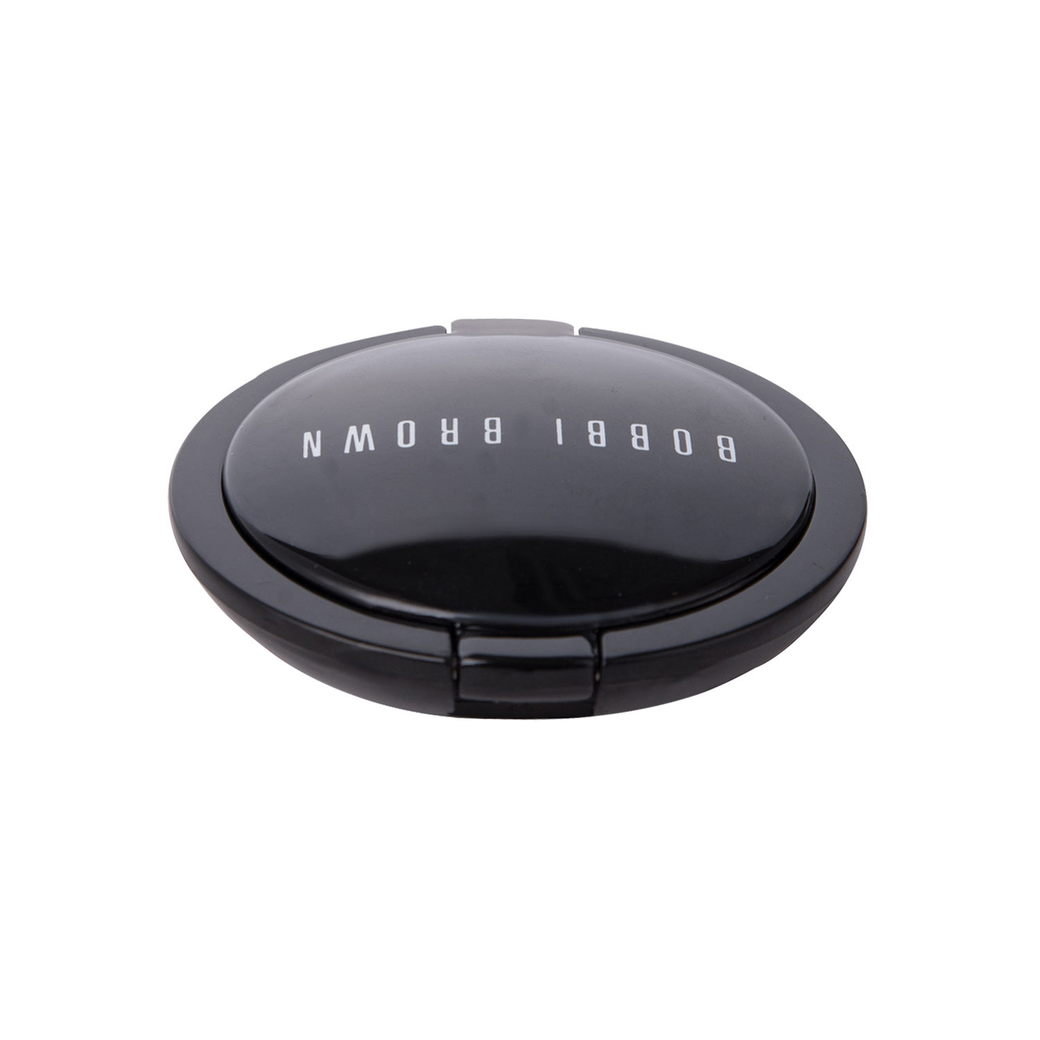 Black Empty Makeup Compact Case with Mirror