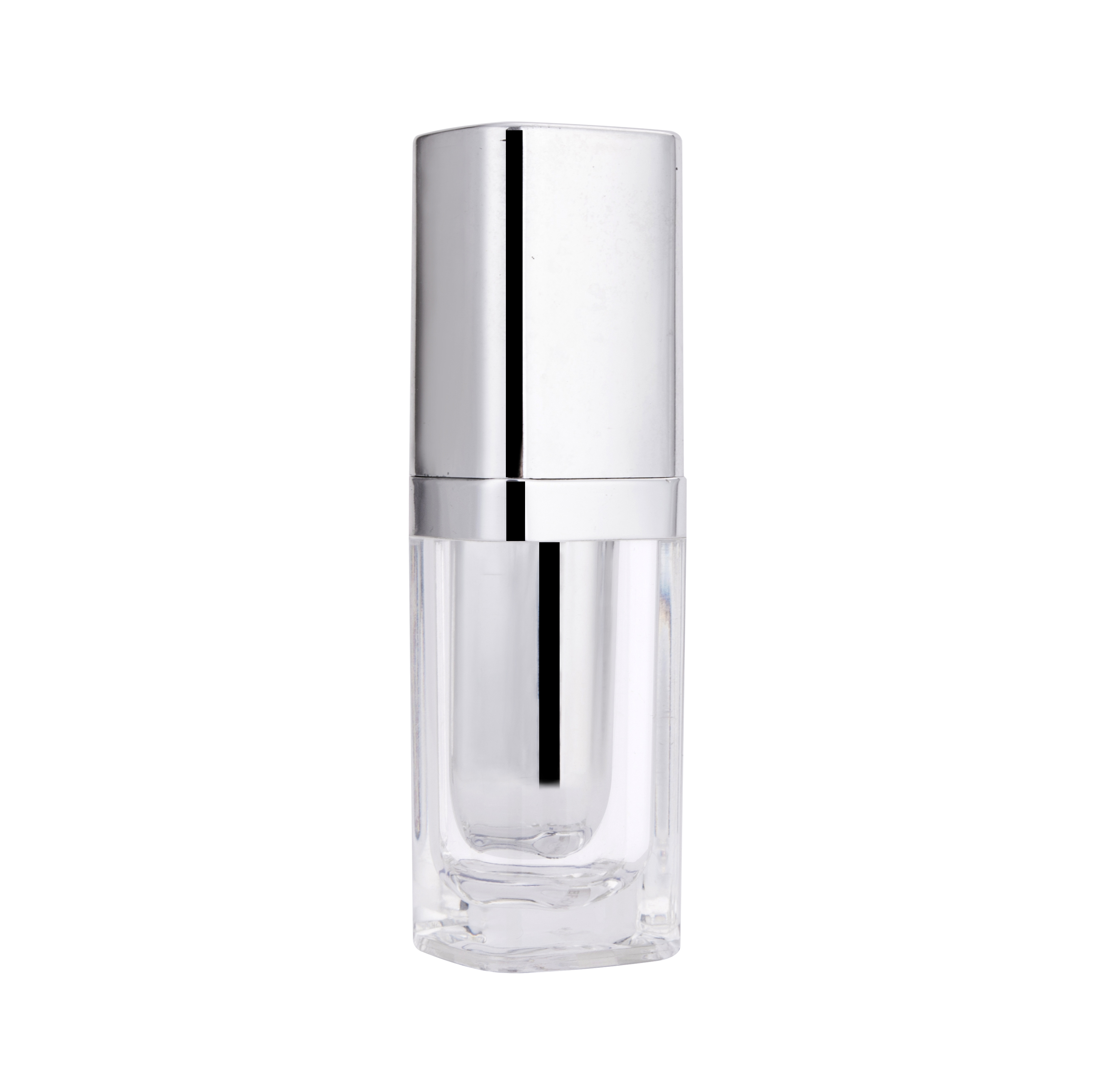 15ml 30ml Square Acrylic Cosmetic Lotion Pump Bottle