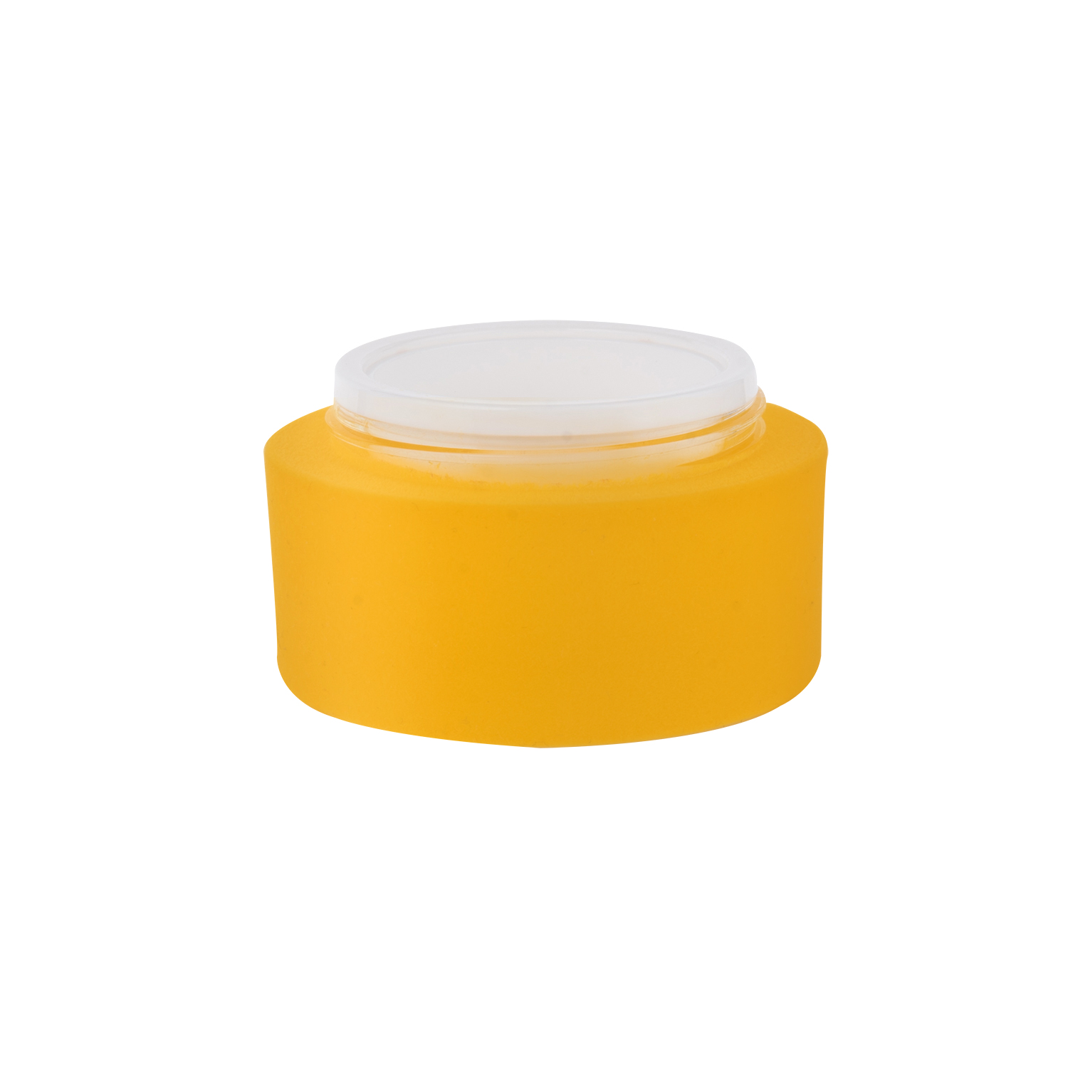 15g 30g 50g 100g Round Flocking Acrylic Cream Jar Velvet Texture Packaging
