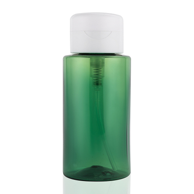 250ml Low Price Transparent Green Color PET Empty Lotion Bottle Packaging