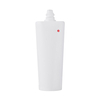 35ml White Oval Cosmetic Tube with Silver Cap