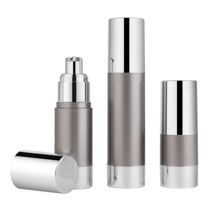 15ml 30ml 50ml Cylinder Plastic Airless Pump Packaging Bottle Custom Logo