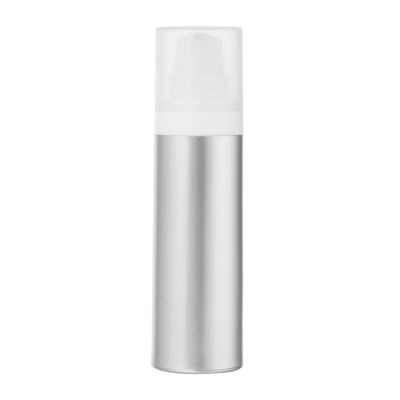 15ML 30ML 50ML Sliver PP（30%—100%PCR） Airless Cosmetic Pump Bottle Cosmetic Packaging