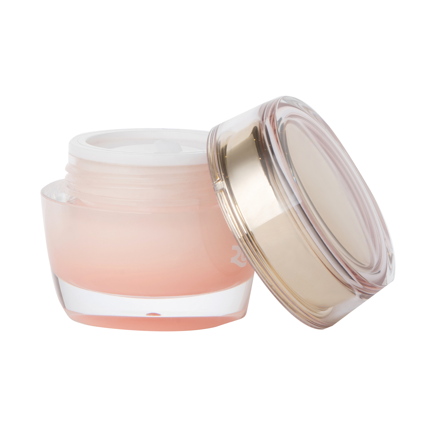 30g 50g PMMA Round Plastic Cosmetic Jars Cream Jars Cosmetic Packaging