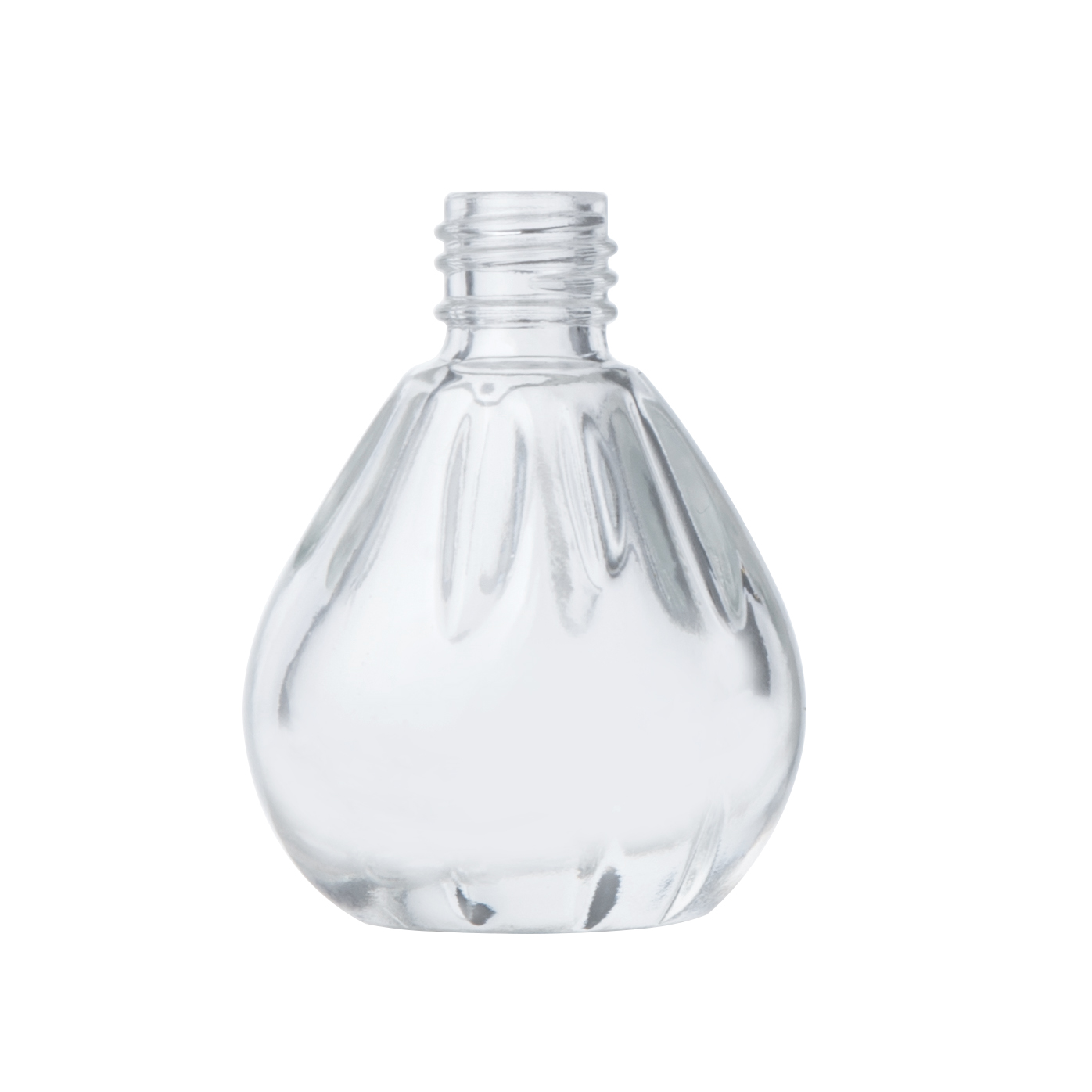 8ml Unique Nail Polish Glass Bottle with Crown Cap
