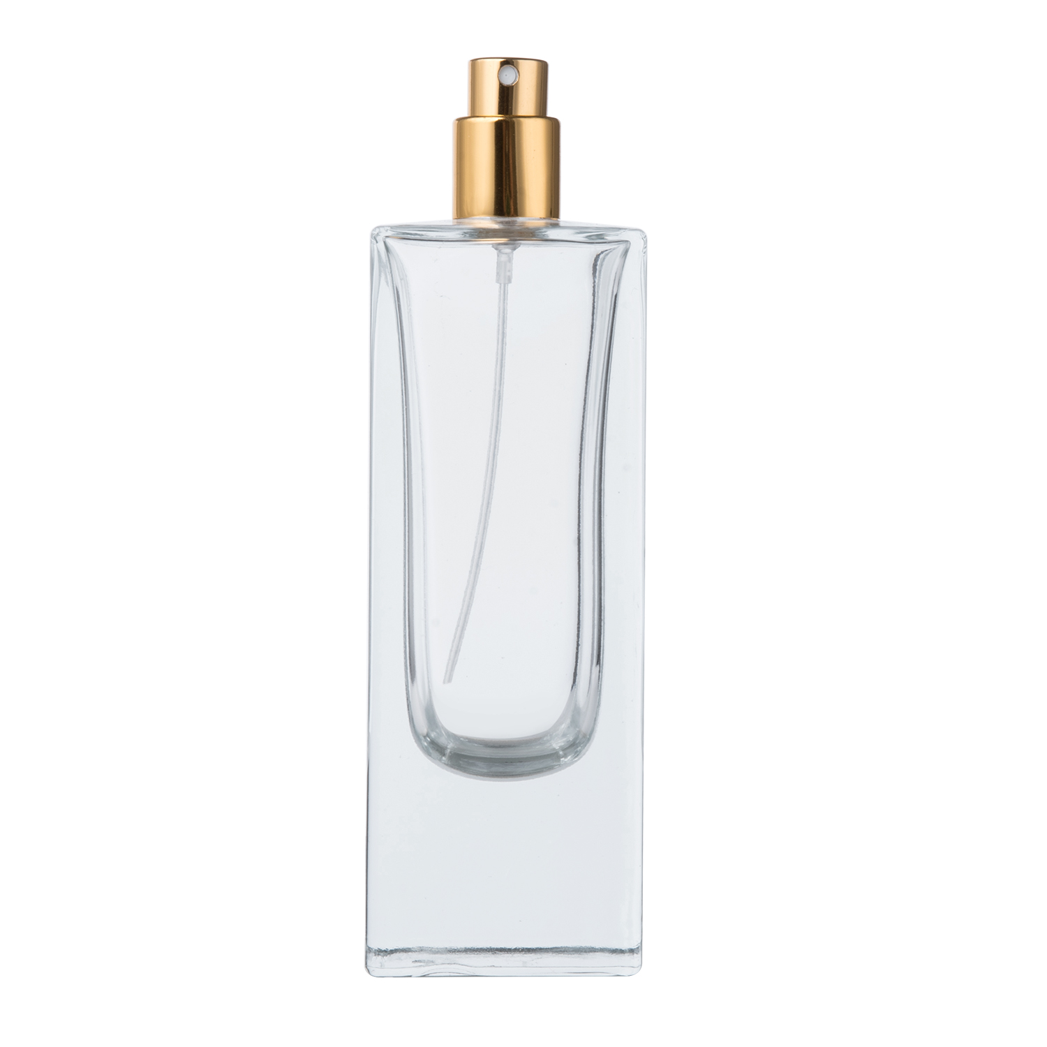 80ml Glass Perfume Bottle with Wood Cap Empty Clear Glass Bottle