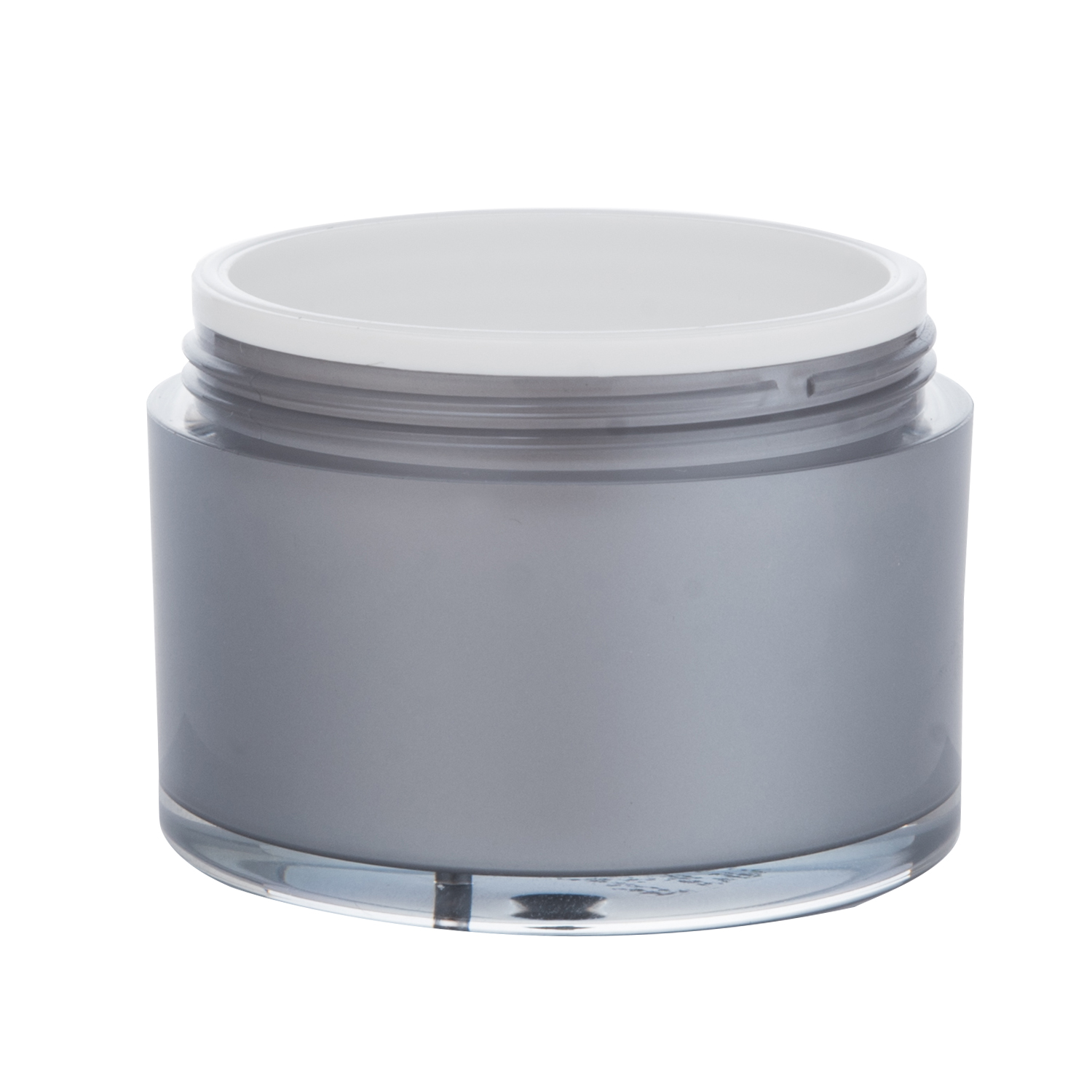 15ML/30ML PMMA Cylinder Cute Airless Pump Cosmetic Jar