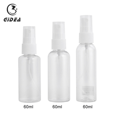 60ml White Fine Mist Sprayer Bottle in Sock PET Spray Pump Bottle Manufacturer