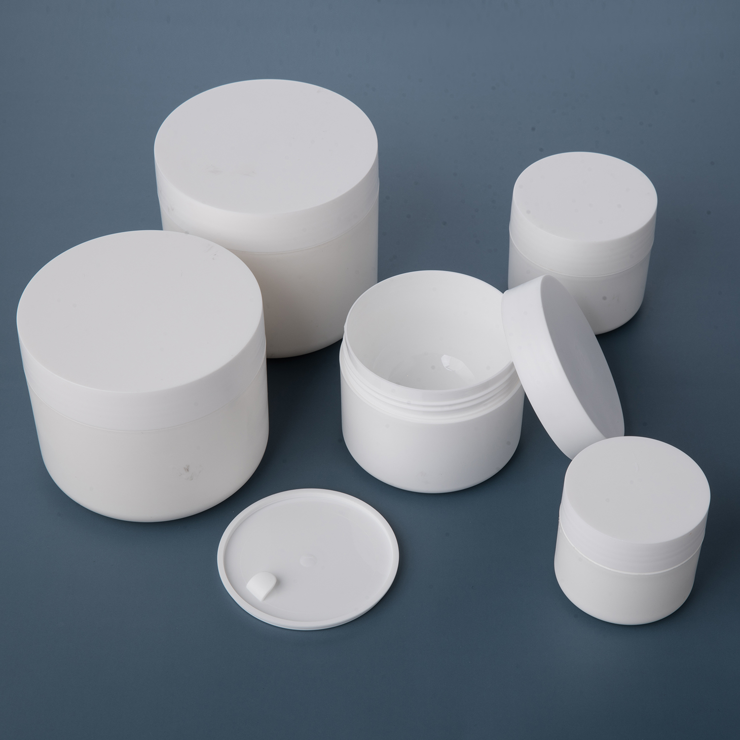 Moq10000 Custom 30ml 50ml 100ml 200ml 250ml Cosmetic Pp Round Shape Cosmetic Jar