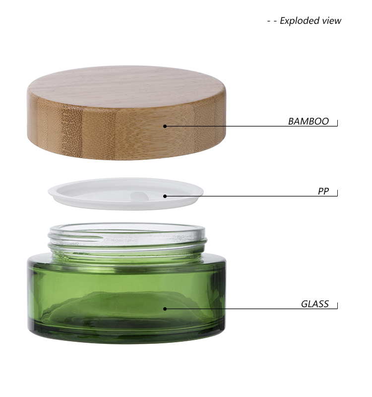 Urban Green Glass Jar with Bamboo … curated on LTK