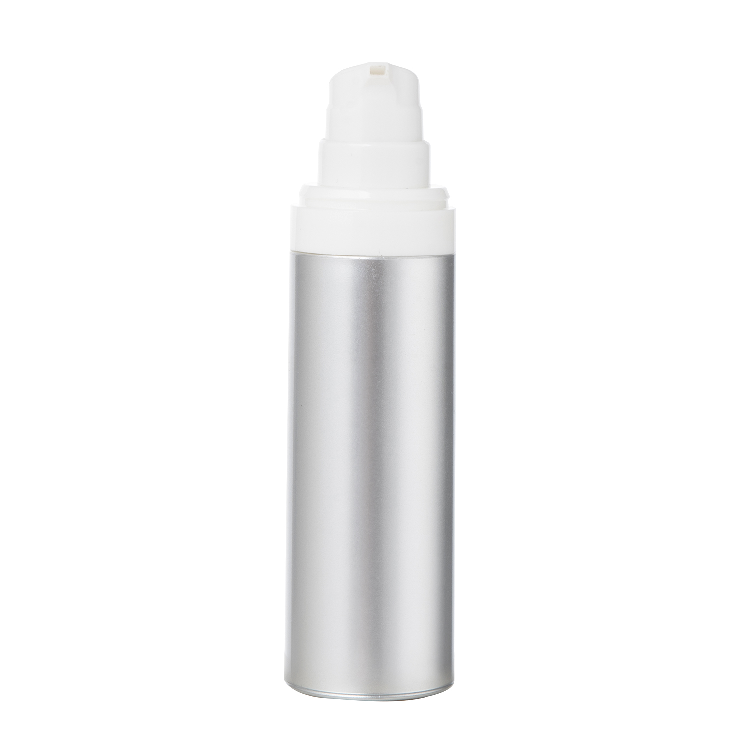 15ML 30ML 50ML Sliver PP（30%—100%PCR） Airless Cosmetic Pump Bottle Cosmetic Packaging