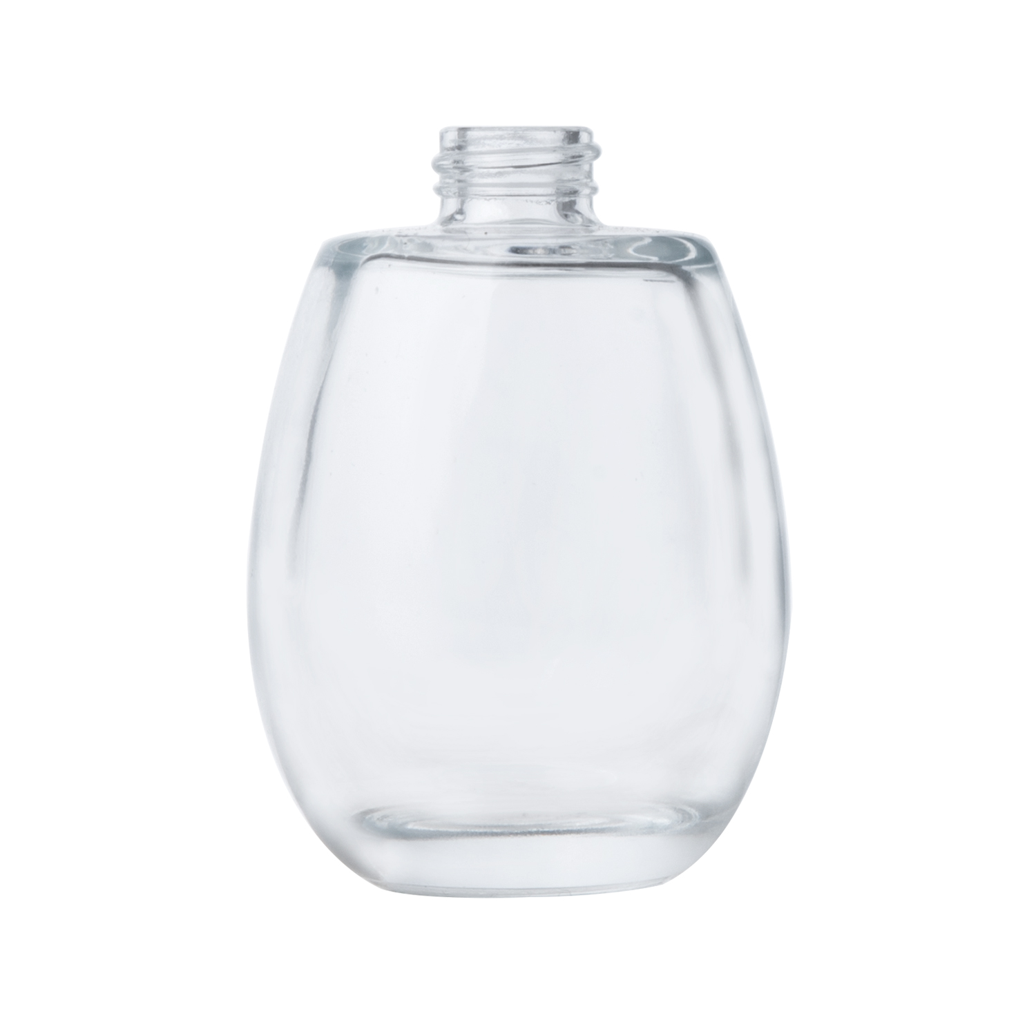 30ml 50ml 100ml Oval Glass Perfume Bottle with Spray Pump Empty Glass Bottle