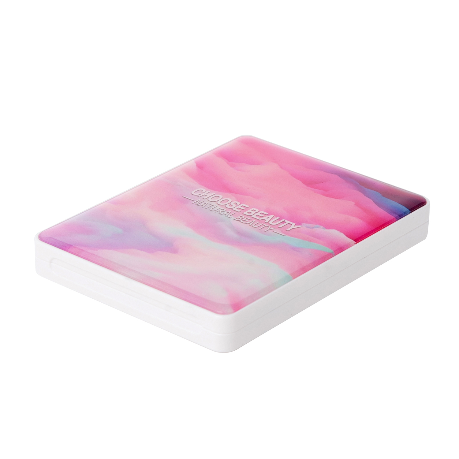 4 Colors Palette Container Empty Plastic Eyeshadow With Mirror