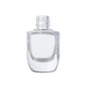 10ML Square Clear Glass Nail Polish Bottle