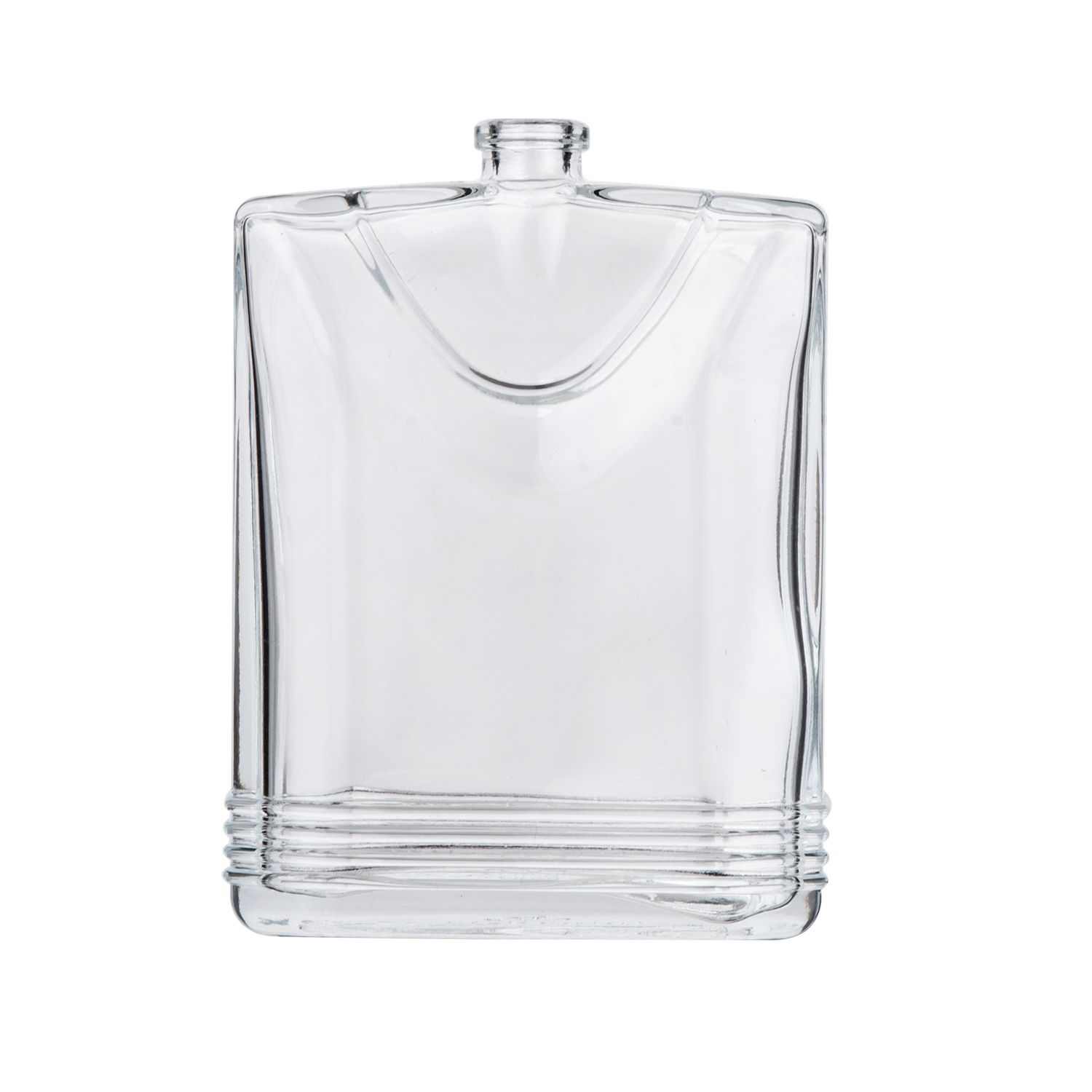 100ml Square Glass Perfume Bottle with UV Cap Refillable Perfume Bottle