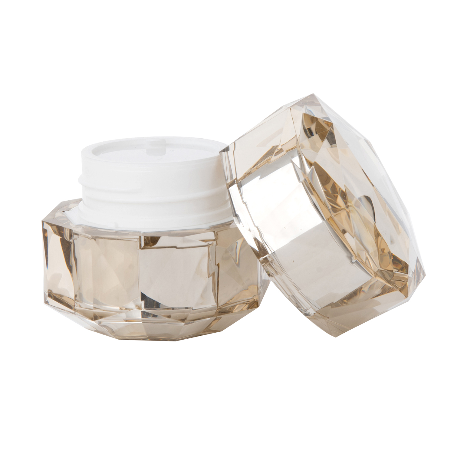 15g 30g 50g PMMA Plastic Cosmetic Jar Skin Care Cream Jar