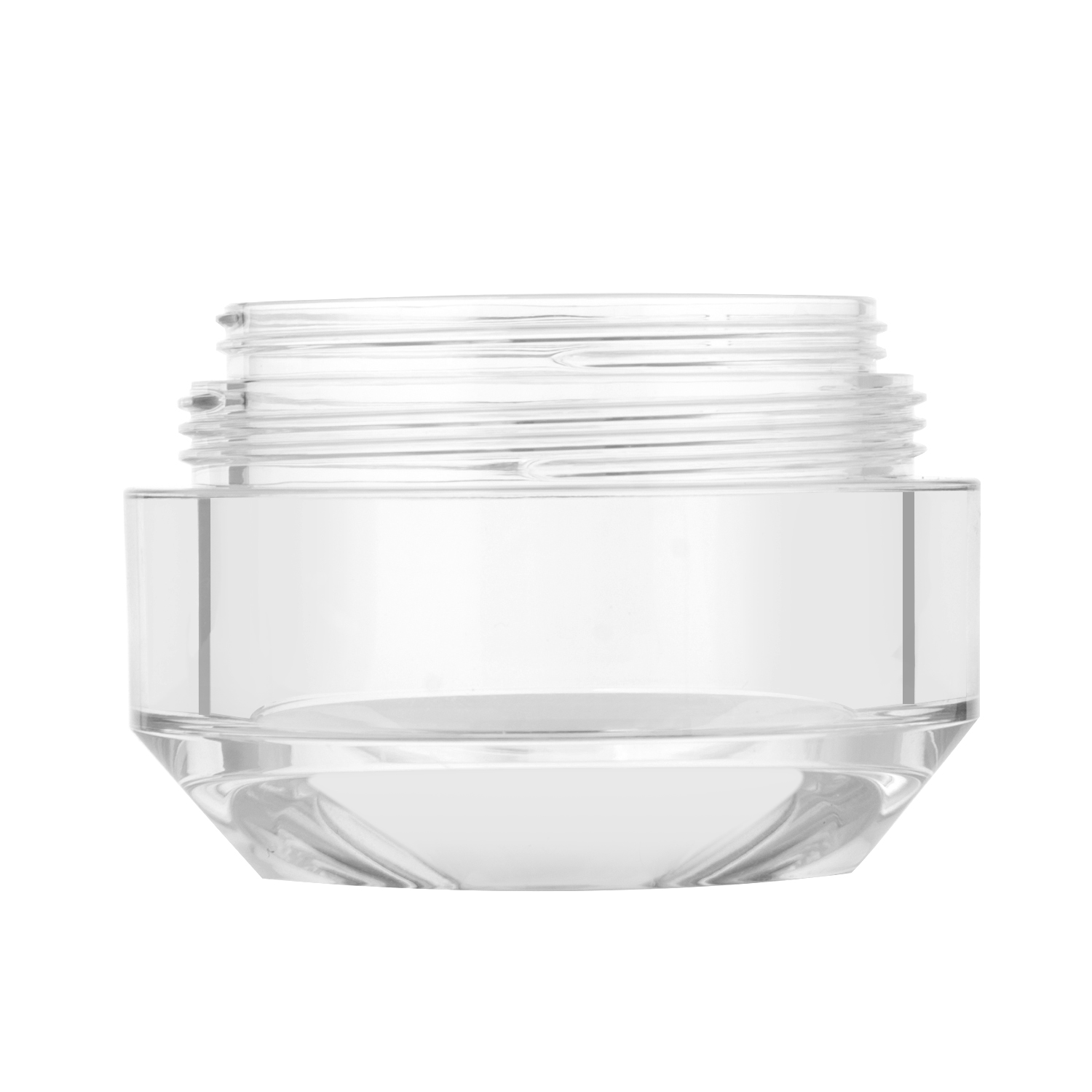50g Refillable Plastic Jar With Replaceable Inner High Quality Sustainable Cosmetic Packaging