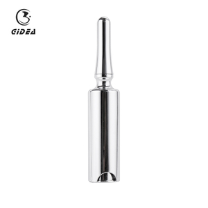 5ml PETG Silver Cosmetic Packaging Airless Bottle