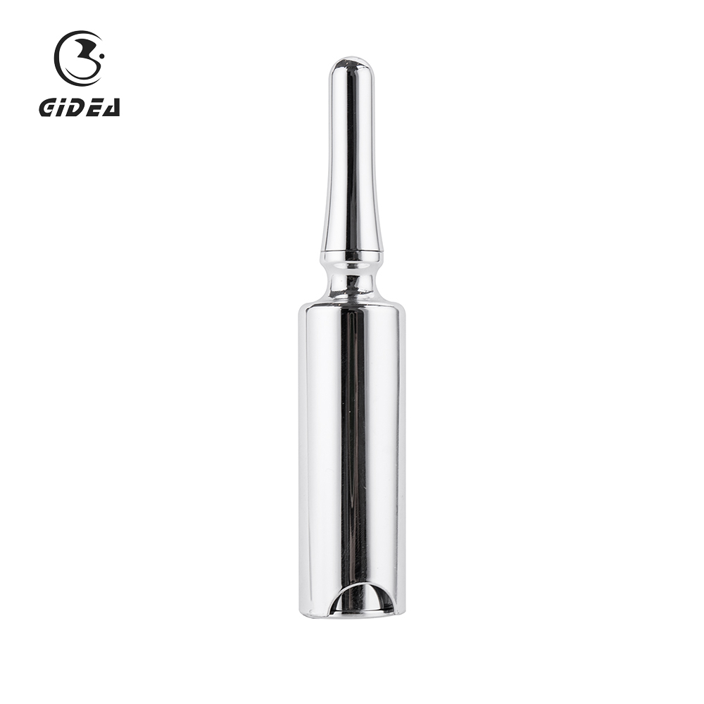 5ml 10ml PETG Silver Refillable Cosmetic Packaging Airless Bottle