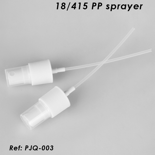 White 18/415 Fine Mist Plastic Pump Spray