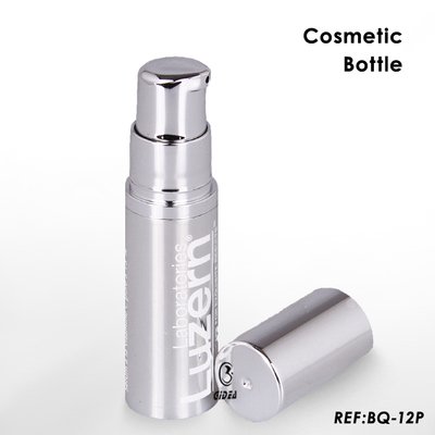 Small Silver Airless Bottle