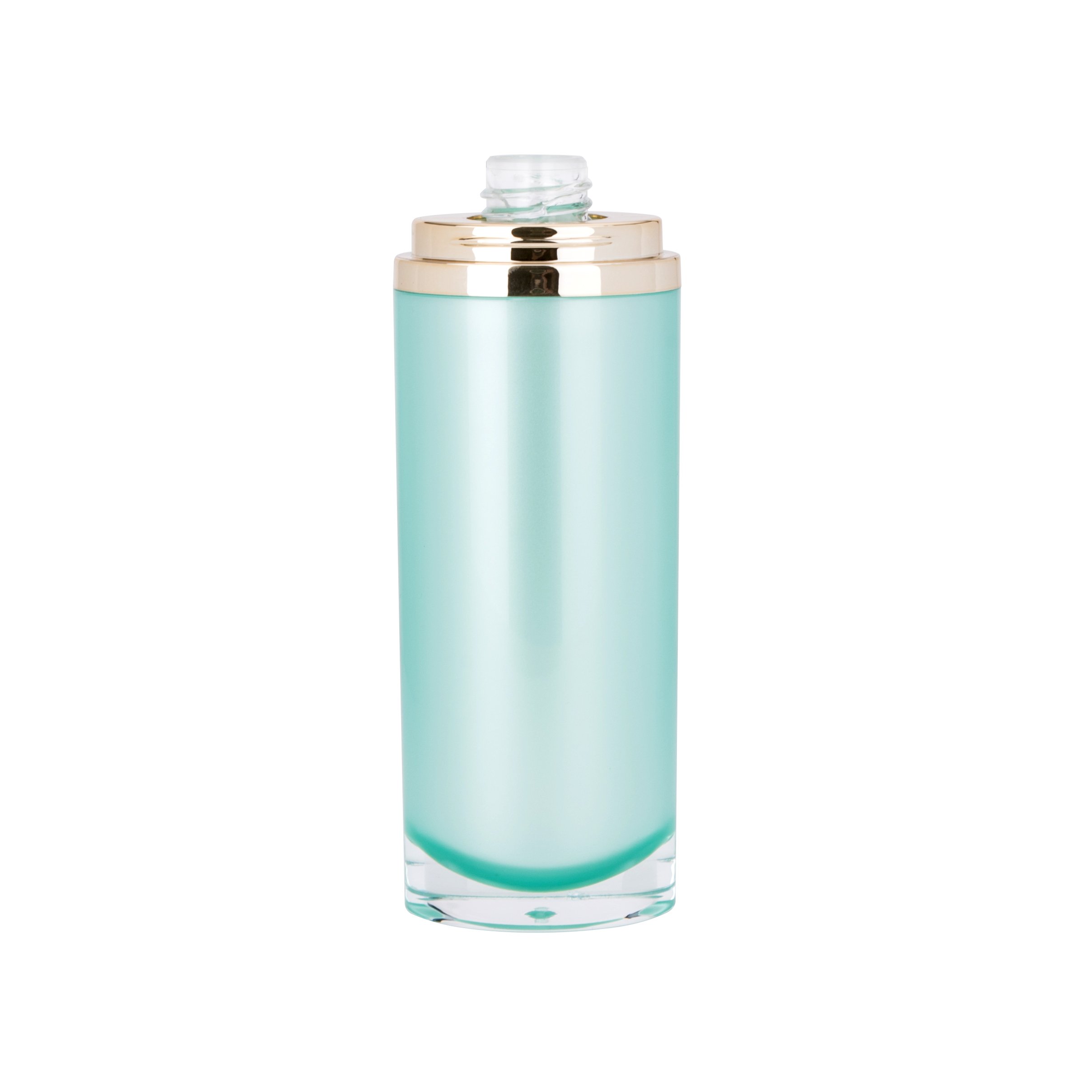 30Ml 50ml Oval Plastic Cosmetic Acrylic Bottle with Pump