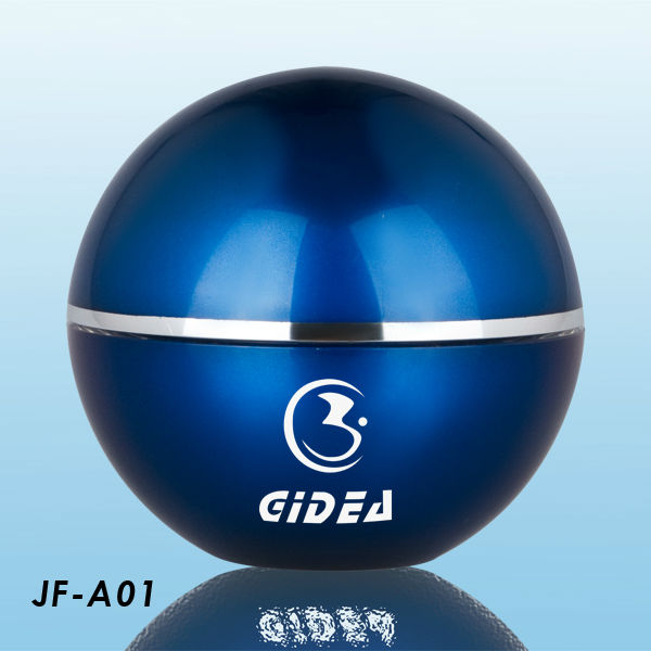 Download 50ML Blue Ball Shaped Plastic Cream Jar