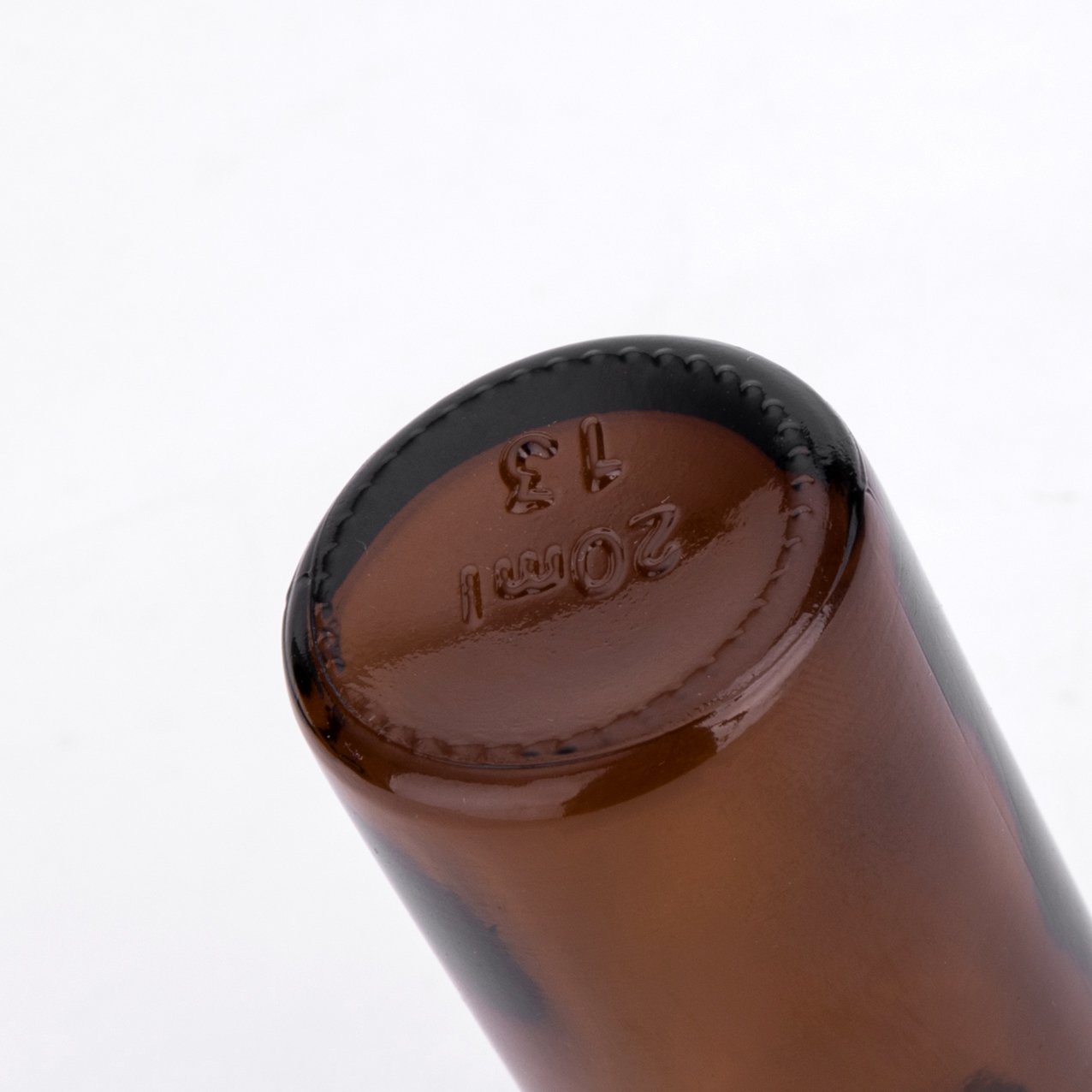 15ML 20ML 30ML 50ML 100ML Amber Glass Serum Bottle with Bamboo Collar