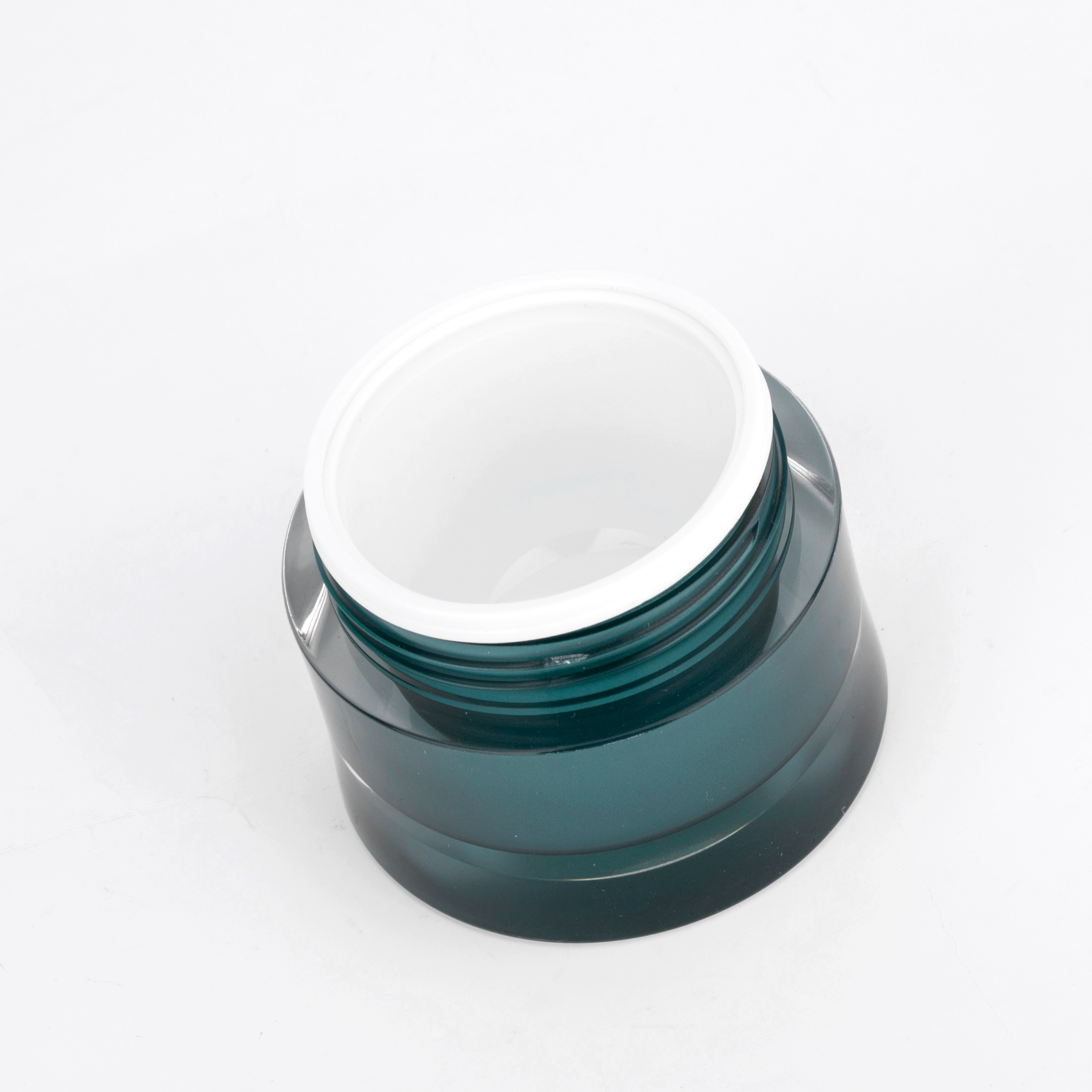 50ML Fancy Plastic Cosmetic Jars with Screw Cap