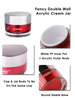 15ml 30ml 50ml 100ml Acrylic Face Cream Cosmetic Jar